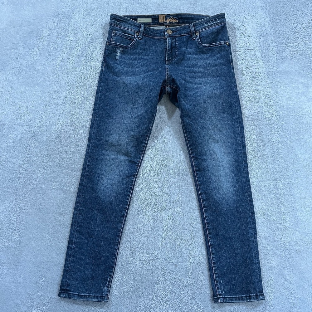 Kut from the Kloth Women's Katy BOYFRIEND Jeans 8 Western‎ Cowgirl Grunge Y2K
